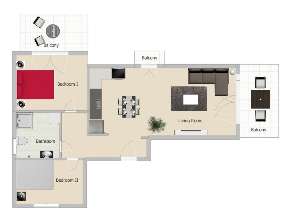 Sea Breeze Apartment Νέοι Επιβάτες Εξωτερικό φωτογραφία